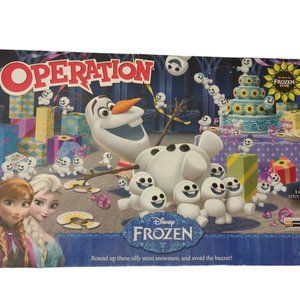 OPERATION Disney's FROZEN Edition - Tested and Complete - Hasbro Gaming 2014
